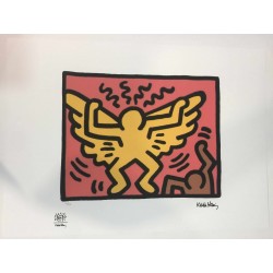 Keith Haring  Litografia 50x70 cm  con certificato