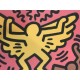 Keith Haring Lithographie 50x70 cm mit Zertifikat