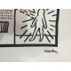 Keith Haring Lithograph 50x70 cm with certificate