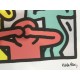 Keith Haring Litho 50x70 cm met certificaat