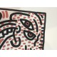 Keith Haring Lithographie 50x70 cm mit Zertifikat