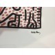 Keith Haring Lithographie 50x70 cm mit Zertifikat