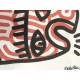 Keith Haring Lithographie 50x70 cm mit Zertifikat