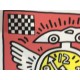 Keith Haring Lithographie 50x70 cm mit Zertifikat