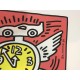 Keith Haring Litografia 50x70 cm ziurtagiriarekin