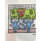 Keith Haring Lithographie 50x70 cm avec certificat