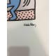 Keith Haring Lithographie 50x70 cm avec certificat