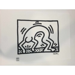 Keith Haring Lithographie 50x70 cm avec certificat