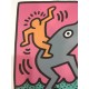 Keith Haring Lithographie 50x70 cm mit Zertifikat