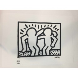 Keith Haring Lithograph 50x70 cm with certificate