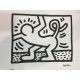 Keith Haring Lithographie 50x70 cm mit Zertifikat