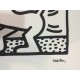 Keith Haring Lithographie 50x70 cm mit Zertifikat