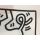 Keith Haring Lithographie 50x70 cm mit Zertifikat