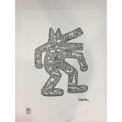 Keith Haring Litografia 50x70 cm s certifikátom