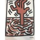 Keith Haring Lithographie 50x70 cm mit Zertifikat