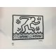 Keith Haring Lithograph 50x70 cm with certificate