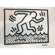 Keith Haring Lithographie 50x70 cm mit Zertifikat