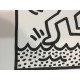 Keith Haring Lithographie 50x70 cm mit Zertifikat