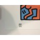 Keith Haring Lithographie 50x70 cm mit Zertifikat