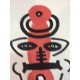 Keith Haring Lithograph 50x70 cm with certificate