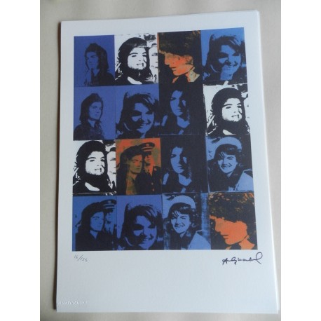 Andy Warhol Lithographie ex. 125 cm 35 x 50