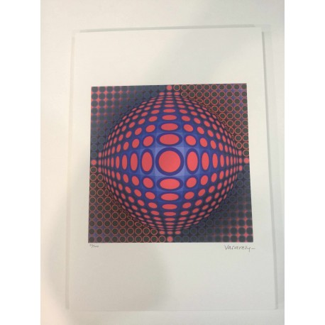 Litografia Victor Vasarely 35x50 cm edycja SPADEM