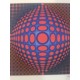 Litografia de Victor Vasarely 35x50 cm edició SPADEM