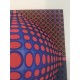 Victor Vasarely lithograph 35x50 cm SPADEM edition