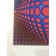 Victor Vasarely litografie 35x50 cm edice SPADEM