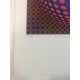 Victor Vasarely lithograph 35x50 cm SPADEM edition