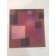 Victor Vasarely litografia 35x50 cm edícia SPADEM