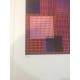 Victor Vasarely litografia 35x50 cm edícia SPADEM