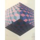 Victor Vasarely litografia cm 35x50 edizione SPADEM