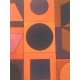 Victor Vasarely litografia cm 35x50 edizione SPADEM