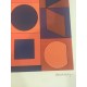 Victor Vasarely litografia cm 35x50 edizione SPADEM