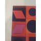 Victor Vasarely lithograph 35x50 cm SPADEM edition