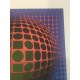 Victor Vasarely lithograph 35x50 cm SPADEM edition