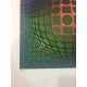 Victor Vasarely lithograph 35x50 cm SPADEM edition