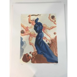 Salvador Dali Divina Commedia cm 50x70 ed. DALART