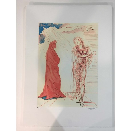 Divina Comedie Salvador Dali cm 50x70 ed. DALART