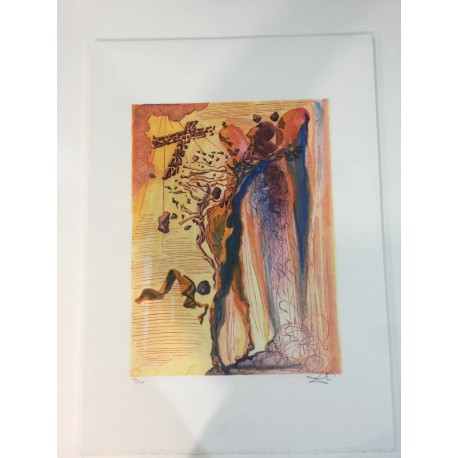 Salvador Dali Divina Commedia cm 50x70 ed. DALART