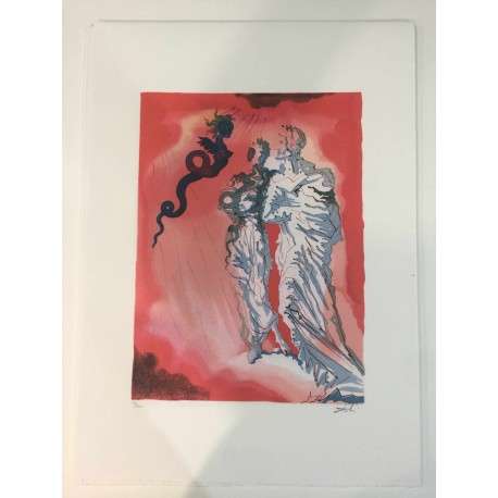 Salvador Dali Divine Comédie cm 50x70 éd. DALART