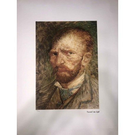 Vincent Van Gogh litografia cm 50x70 edizione Spadem con certificato