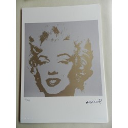 Andy Warhol Lithographie ex. 125 cm 35 x 50