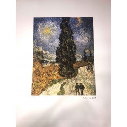 Vincent Van Gogh litografia cm 50x70 edizione Spadem con certificato