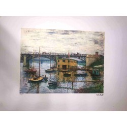 Claude Monet litografia cm 50x70 edizione Spadem