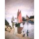 Claude Monet litografia cm 50x70 edizione Spadem