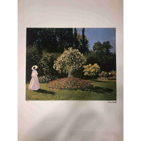 Claude Monet litografia cm 50x70 edizione Spadem