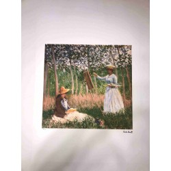 Claude Monet litografia cm 50x70 edizione Spadem