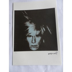 Andy Warhol Litografia ex. 125 cm 35x50